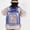 Blue L, variant on UttpKLBx Black Clear Backpack L, Stadium Approved PVC Bag with Multi-Pockets, Lightweight Travel Beach Daypack Large