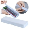 thumbnail image 3 of Plastic Pencil Box Case Large Capacity Storage Office Supplies Large Capacity Pencil Pouch Aesthetic Pen Bag Box Storage Container for Organizing Back to School Cheap for Office Organizer, 3 of 6