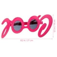 thumbnail image 2 of WRISTBIQUE 4Pcs Costume Eyeglasses Photo Props For Party Design Fashion Accessory Cool Shaped Frame Decorative Sunglasses, 2 of 8