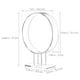 thumbnail image 2 of BESTYASH 2Ud Soporte Transparente Para Diademas Para Mantener Accesorios De Cabello Organizados Y Visibles, 2 of 6