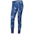 thumbnail image 2 of Women's MSX by Michael Strahan Navy New York Giants Serena Tie-Dye Leggings, 2 of 3