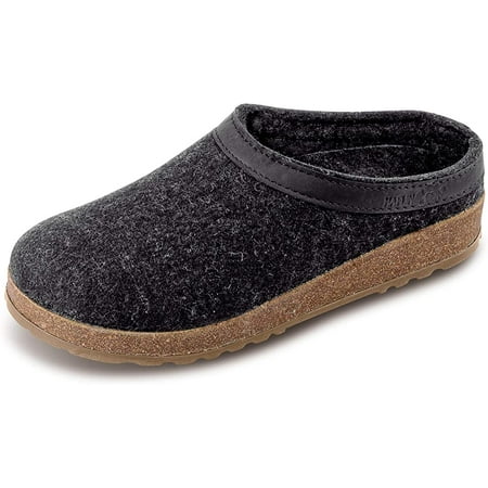

Haflinger 713001-77H: GZL Classic Grizzly Charcoal Clog