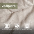thumbnail image 5 of Cotton Jacquard Comforter Set Blush Full/Queen, 5 of 13