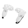 thumbnail image 1 of Silicone Controller Grip Cover with Wrist Strap, Anti Throw Protector, Lightweight, Easy Installation, for Quest2 VR Glasses, 1 of 7