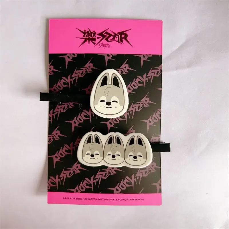 アイドル Stray Kids MINI HAIR CLIP ALL TYPES SET Stray Kids - Mini Hair Clip ['JYP JAPAN POP-UP Store 2025