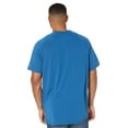 thumbnail image 2 of Carhartt Men's Force Relaxed Midweight Logo Pocket Work T-Shirt Light Blue Small, 2 of 3