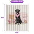thumbnail image 5 of Happy Mother's Day Great Dane Love Dog Mom Heart Flower Shower Curtain Danes Dog Lover Gifts Waterproof Bathroom Bathtub Curtain - 12004, 5 of 5