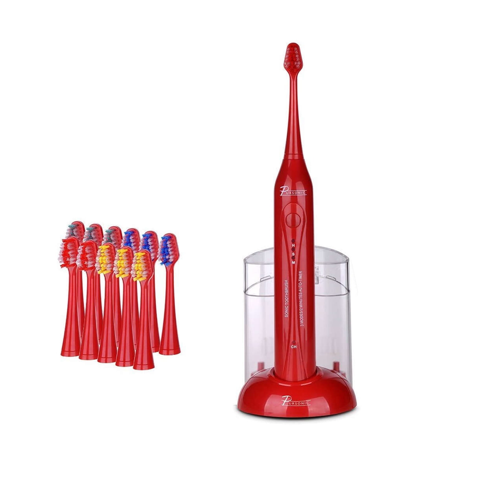 Pursonic s420 deluxe plus sonic rechargeable electric toothbrush plus