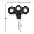 thumbnail image 1 of Lefu Camping Ground Pegs Screw Spike Hook Rope Buckle Tent Nail Camping Stakes Firm, 1 of 1