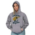 thumbnail image 3 of West Virginia Rock Climbing Vacation Unisex Plus Fleece Graphic Hoodie Brisco Brands 2X, 3 of 5