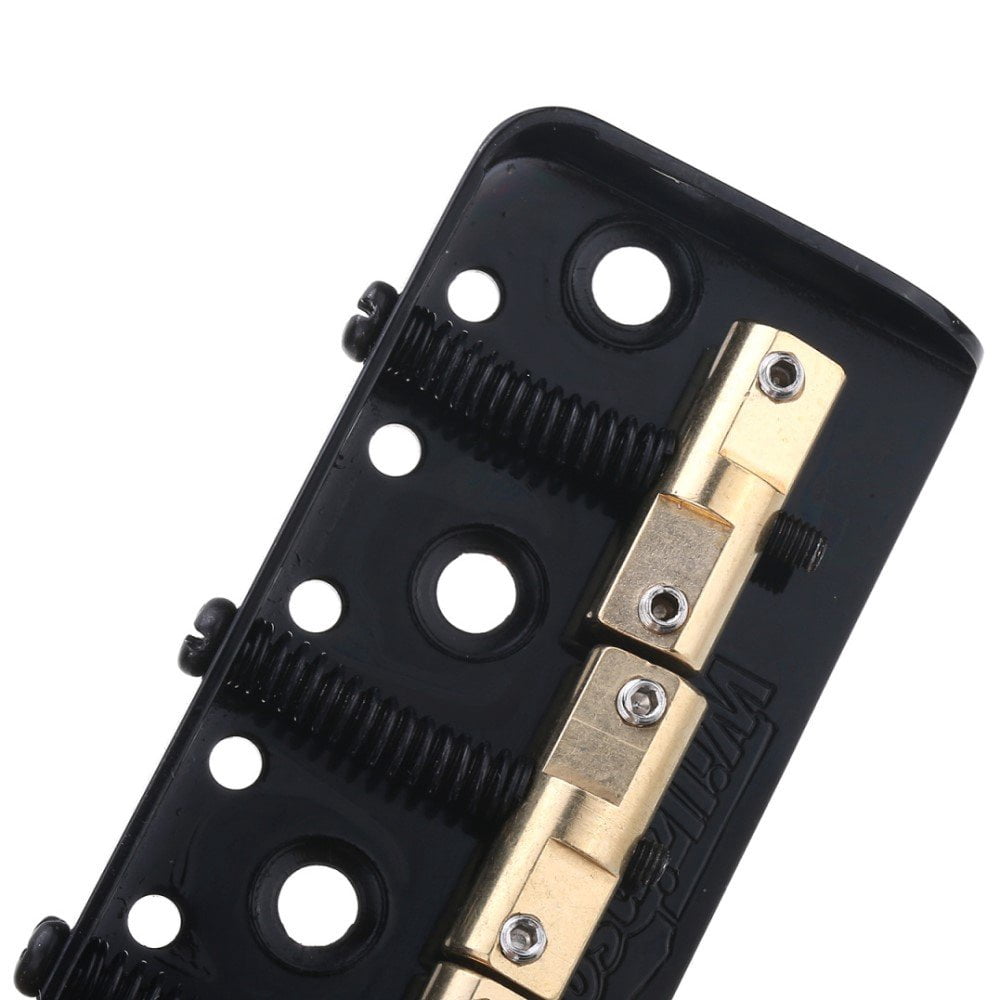 Guitar Parts WILKINSON Ashtray Bridge WTB Telecaster Brass Saddle Chrome Short