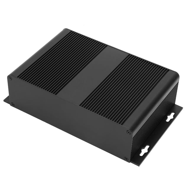 Printed Circuit Board Instrument Aluminum Cooling Box DIY Electronic Project Enclosure Case