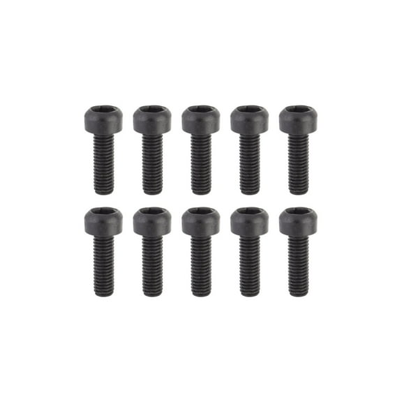 Sunlite Hardware Bolts Rust-Shield M5X16 Crmo Bk Bgof10