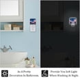 thumbnail image 5 of Starry Flamingos LED Square Night Lights - Bright and Compact Bedroom or Bathroom Lighting Solution with Auto on/Off Sensor - Set of 2 Square Shaped Nightlights, 5 of 6