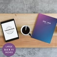 thumbnail image 7 of 2026-2028 Monthly Planner, 8.5x11": 24 Months (July. 2026 - June. 2028), Large Daily Blocks,Blue & Purple, 7 of 7