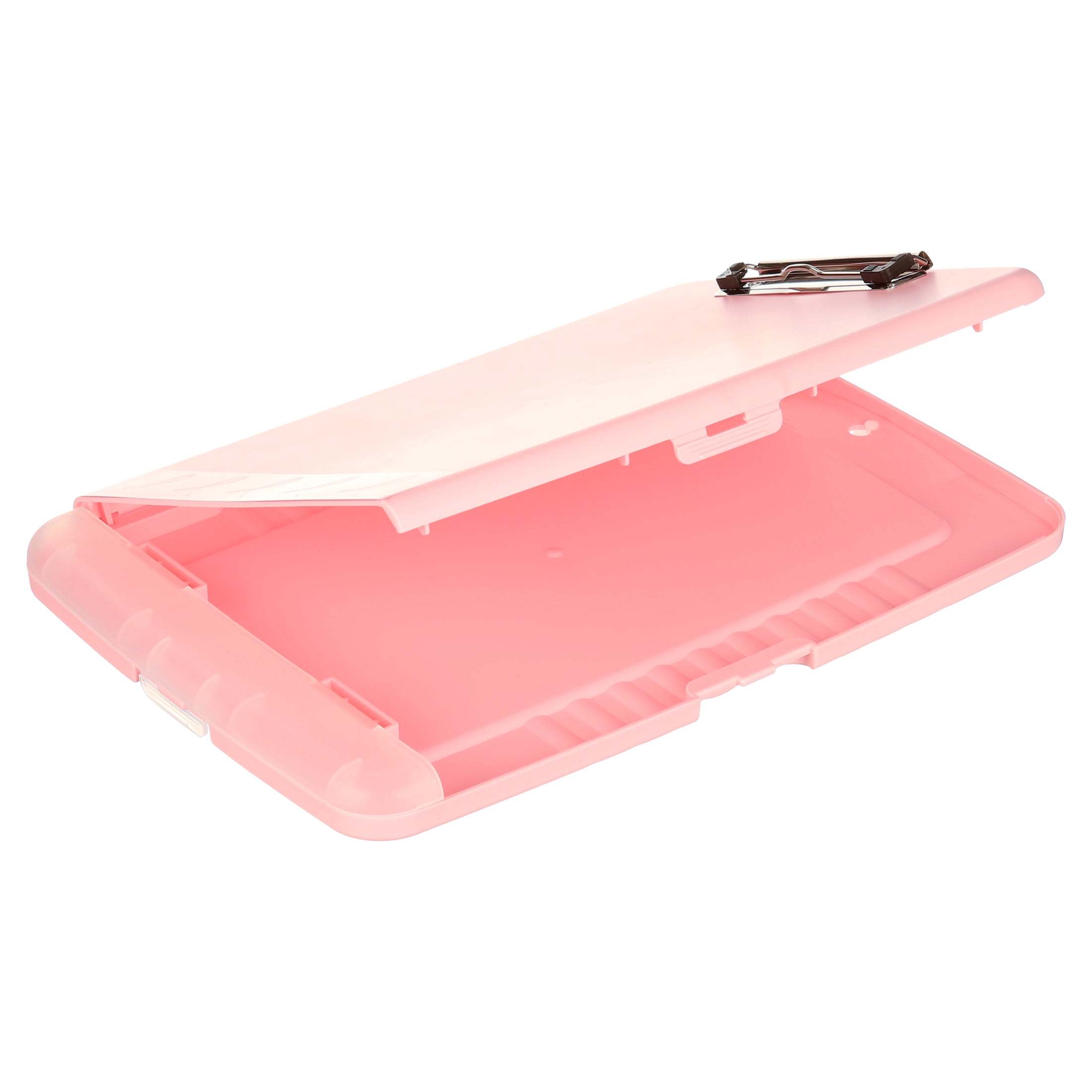 Officemate Breast Cancer Awareness BCA Slim Clipboard Storage Box (08925)