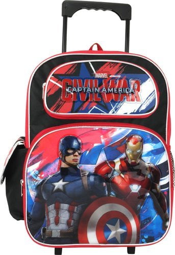 Captain america rolling backpack Clearance