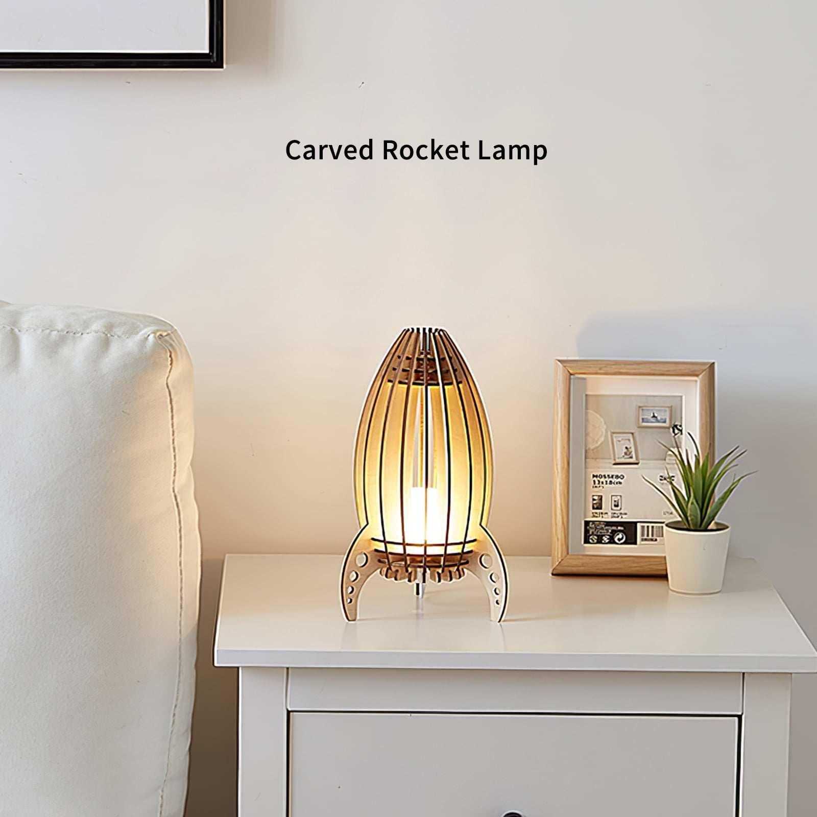 rocket bedside light