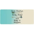 thumbnail image 5 of [35% Larger] Extended Gaming Mouse Pad with Stitched Edges XXL Mousepad 35.4x15.7in Non-Slip Rubber Base Waterproof Keyboard Pad Mouse Mat for Work Office Home, Inspirational Quote, 5 of 5