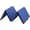 Blue, variant on Gymnastics Tumbling Mats Portable Gymnastics Mat Folding Tumbling Mat Thick Yoga Mat Exercise Mat with Carrying Handles for home Workout outdoor Yoga Gymnastic CM-4,4'x8'x2"