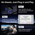 thumbnail image 4 of Adaptador inalámbrico CarPlay TRYSHOP 2026 Mini Plug & Play, 4 of 7