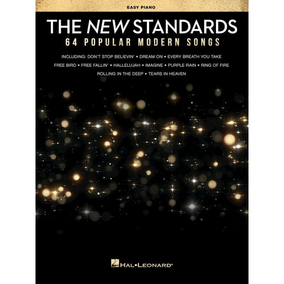 Hal Leonard The New Standards (64 Popular Modern Songs) Easy Piano Songbook