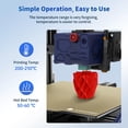 thumbnail image 4 of Filamento para impresora 3D ANYCUBIC PLA, 1,75 mm, 1 kg, rojo brillante, 4 of 8