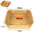 thumbnail image 1 of 50/100Pcs Air Fryer Disposable Paper Non-Stick Airfryer Baking Papers Round Air-Fryer Paper Liners Paper Kitchen Accessories, 1 of 5