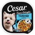 thumbnail image 3 of (8 pack) Cesar Home Delights Adult Wet Dog Food, Slow Cooked Chicken & Vegetables Dinner in Sauce, 24 Count, 3 of 16