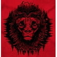thumbnail image 2 of Lion Jungle Symbolic Spirit Animal Unisex Fleece Graphic Zip Up Hoodie Brisco Brands 2X, 2 of 5