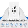 thumbnail image 2 of Amplificador PNWCZ Bluetooth de 2 canales USB Mic Aux 120 W, 2 of 7