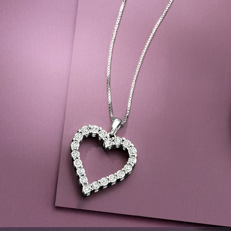 Costco Jewelry Necklaces Costco Heart Necklace Diamond 14kt Yellow