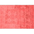 thumbnail image 1 of Ahgly Company Indoor Rectangle Abstract Red Modern Area Rugs, 2' x 4', 1 of 4
