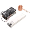 thumbnail image 1 of ZVS Induction Heater, 2500W DC12V-48V High Frequency Induction Heater, Heating PCB Board Module With Water Pump Pipe, Copper Ring,  Voltage Switching, 1 of 8