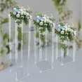 thumbnail image 5 of Clear Acrylic Flower Stand 40/60/80cm Tall Column Vase Wedding Decoration, 5 of 20
