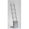 thumbnail image 2 of M&T Displays Floor Standing Foldable Brochure Rack, Magazine Leaflet Flier Holder, Literature Display Stand, Portable, 2 of 7