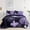 Dark Purple, variant on Dintszyayue Yellow Floral Quilt Set King Size,1Bedspreads and 2Pillowcases Bohemian Soft Adult(90"x110")