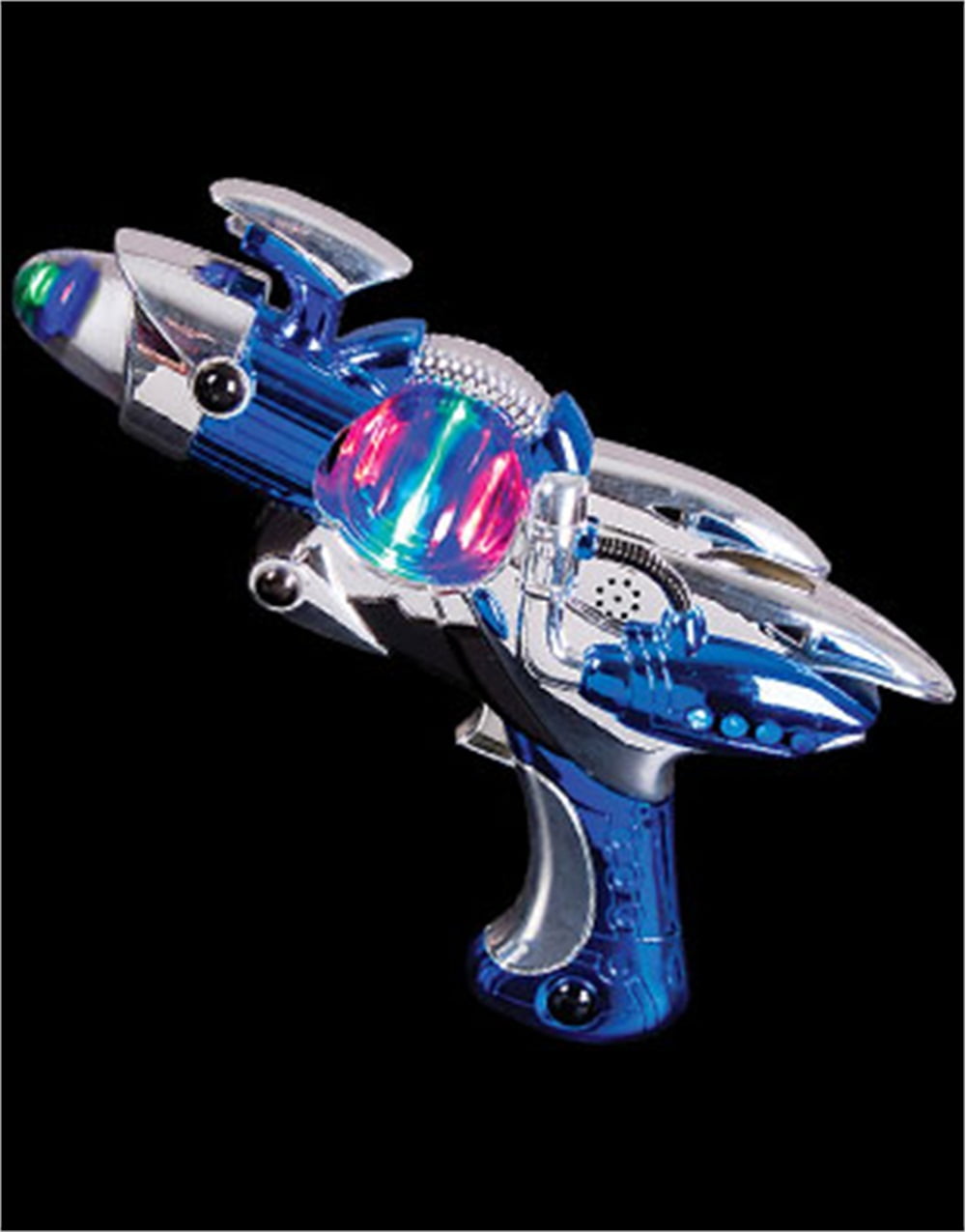 Super Spinning Laser Space Gun With LED Light & Sound( Colors may vary