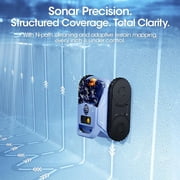 2026 Upgraded Cordless Robotic Pool Cleaner - Dual 180W Brushless Motors, IP68 Waterproof, Smart Navigation for In-Ground & Above-Ground Pools Wall & Waterline Climbing
