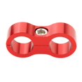 thumbnail image 2 of DYNWAVECA Car Fuel Hose Separator Clamp Hose Fitting Adapter, Aluminum Alloy - AN8 Red, Multi, 2 of 5