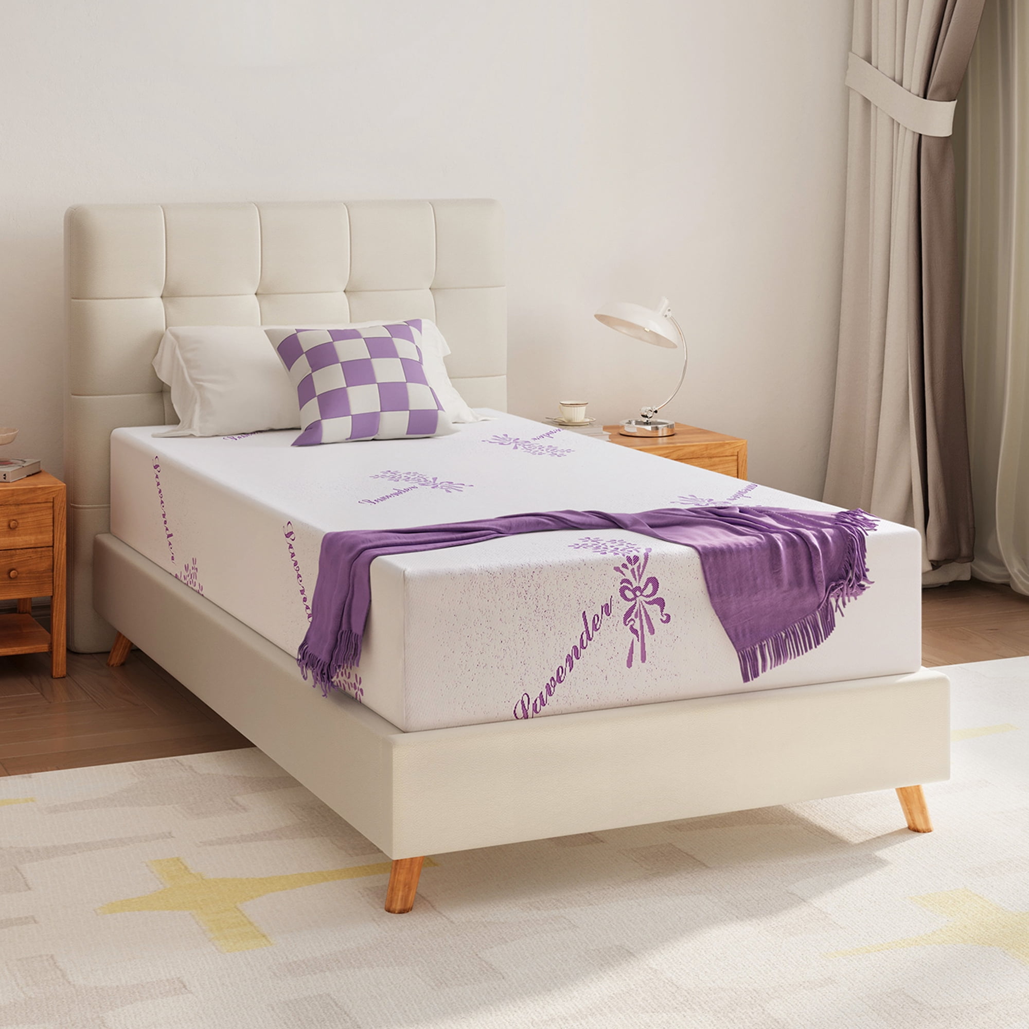 Arctus Twin Mattress, 10 inch Memory Foam Mattress in a Box, Medium