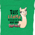 thumbnail image 4 of Inktastic This Llama Doesn't Want Your Drama Cute Llama Boys or Girls Baby Bodysuit, 4 of 5