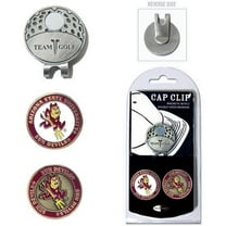 Team Golf NCAA ARIZONA ST Cap Clip With 2 Golf Ball Markers