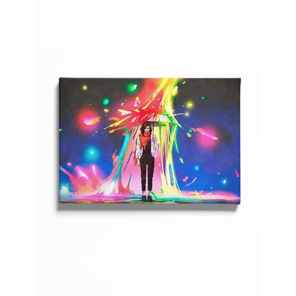 It's Raining Colors  20x30 Canvas -Image by Shutterstock,