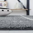 thumbnail image 4 of SAFAVIEH Norway Dusan Plaid Area Rug, Dark Grey/Light Grey, 5'3" x 7'6", 4 of 8