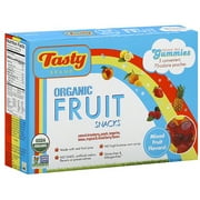 ***Discontinued by Kehe 07_20***Tasty Organic Fruit Gummy Snack, 4 oz (Pack of 6)