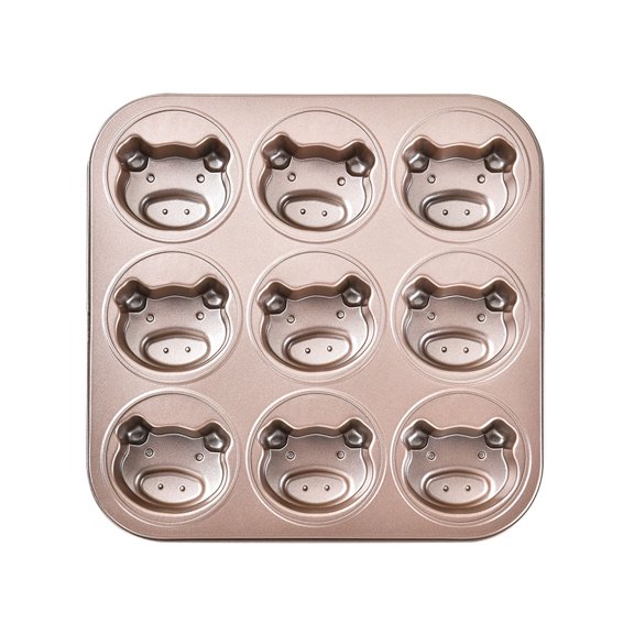 Cake Pan Cake Molds Non Stick Coating 9-piece Cake Cake Baking Pan Household DIY Baking