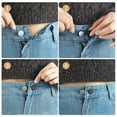 thumbnail image 4 of NWOKYZGH 12 Pcs Pant Waist Extenders for Jeans, Trousers & Skirts, No Sew Adjustable Button Extenders, 4 of 7