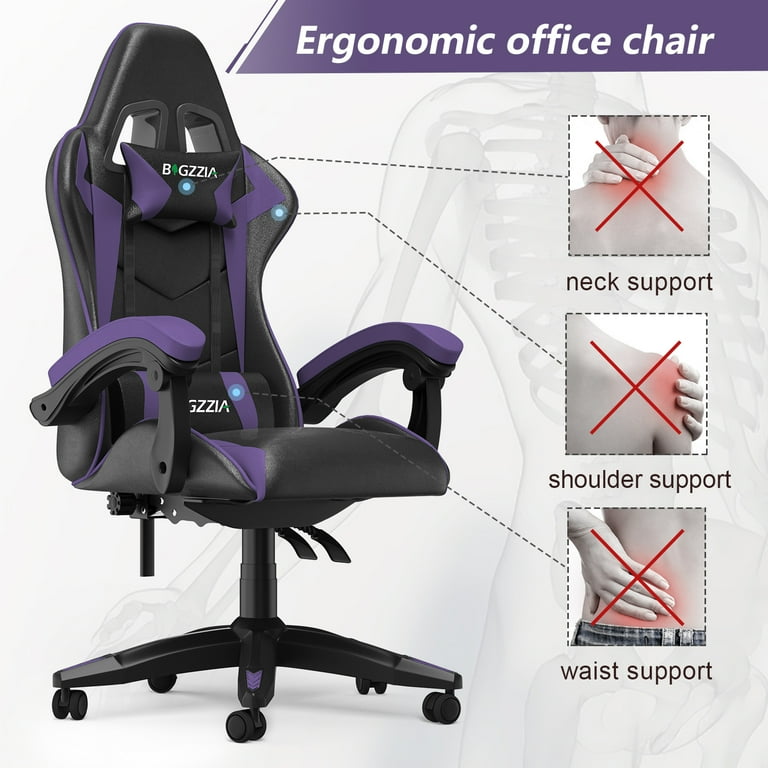 Office chair gaming chair desk chair ergonomic executive swivel rolling computer chair with lumbar support discount