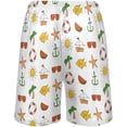 thumbnail image 3 of GZHJMY Anchor Pajama Pants Short for Men, Lounge Pants Lightweight Men Pajama Bottoms with Drawstring Pockets, Christmas New Year Birthday Gifts, Large, 3 of 7